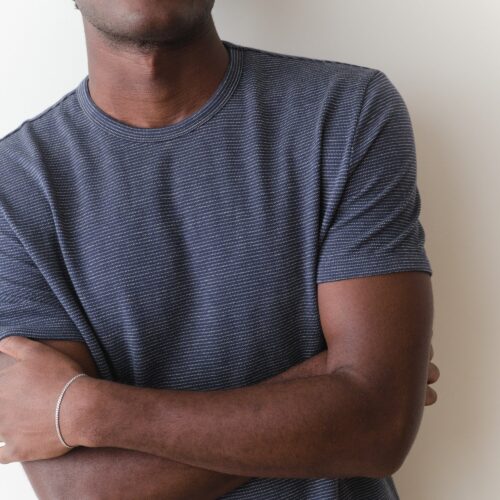 Signature Jacquard Crew Tee
