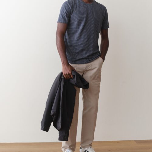 Signature Jacquard Crew Tee