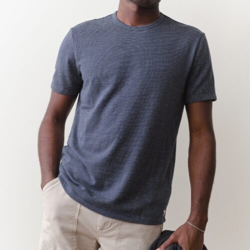 Signature Jacquard Crew Tee