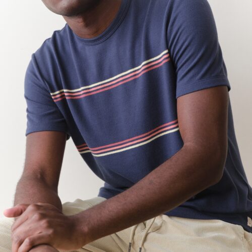 Signature Jacquard Crew Tee