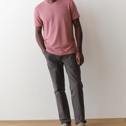 Signature Jacquard Crew Tee