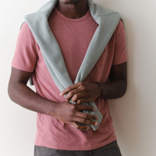 Signature Jacquard Crew Tee