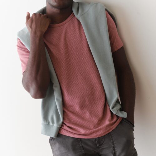 Signature Jacquard Crew Tee