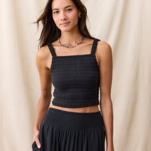 Lila Double Cloth Tank