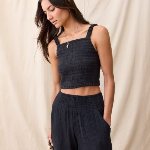 Lila Double Cloth Tank