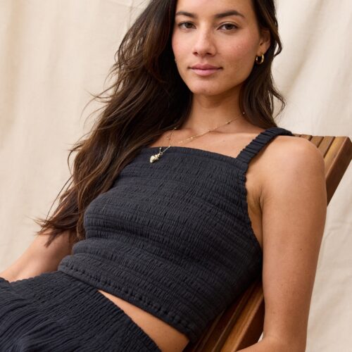 Lila Double Cloth Tank