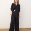 Sophia Double Cloth Palazzo Pant