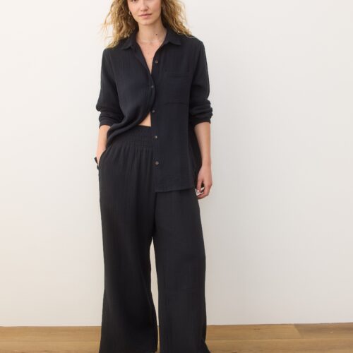 Sophia Double Cloth Palazzo Pant