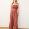 Sophia Double Cloth Palazzo Pant