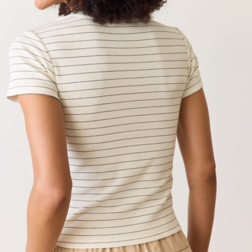 Lexi Rib Sun-In Crew Tee