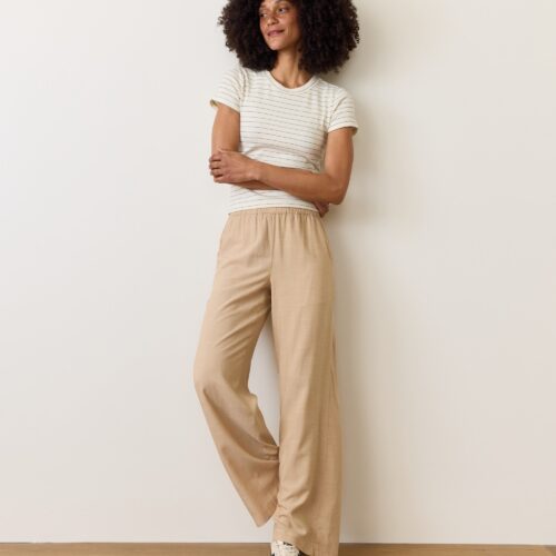 Lexi Rib Sun-In Crew Tee