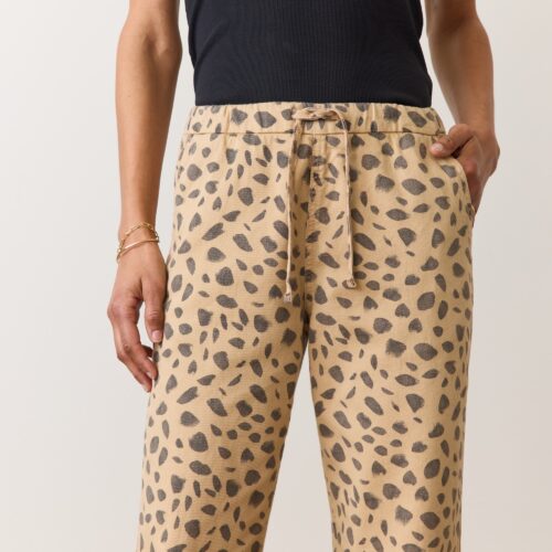 Denim Drawstring Pant