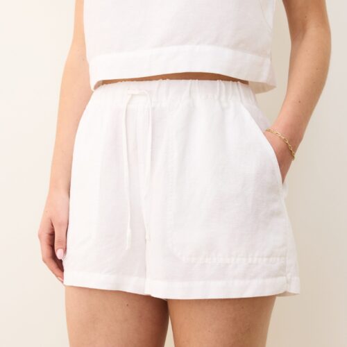 Linen Drawstring Short