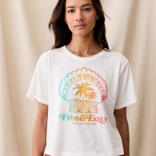 ML x Free & Easy Crop Graphic Tee