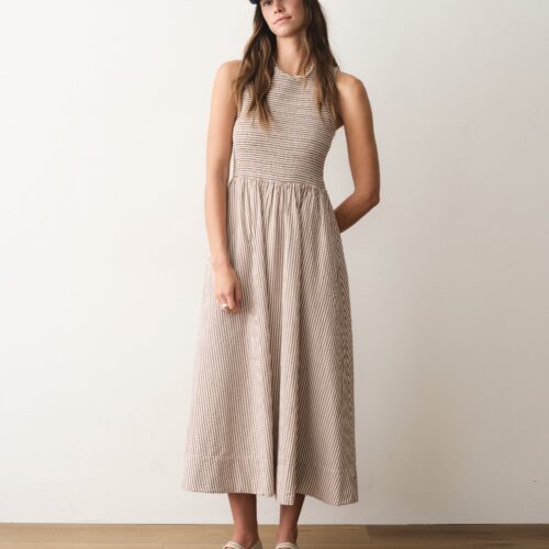 Darcy Seersucker Maxi Dress
