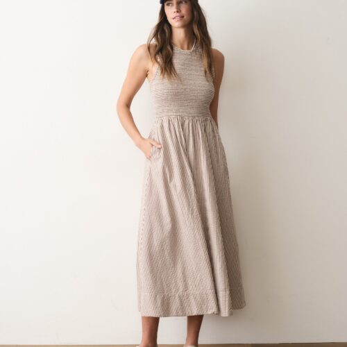 Darcy Seersucker Maxi Dress
