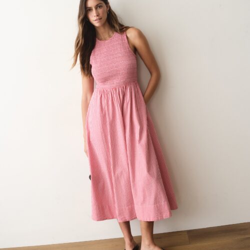 Darcy Seersucker Maxi Dress