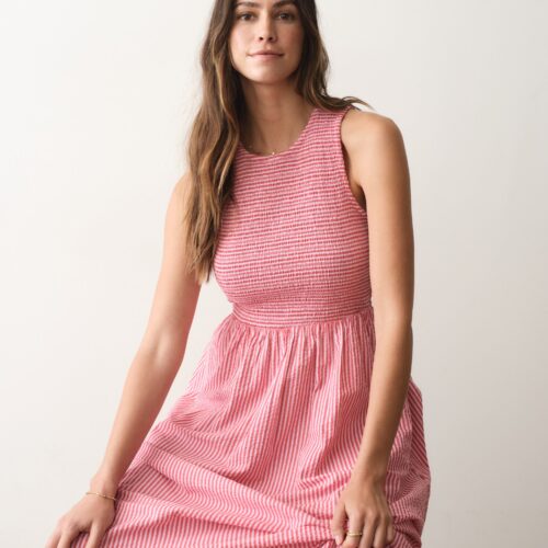 Darcy Seersucker Maxi Dress