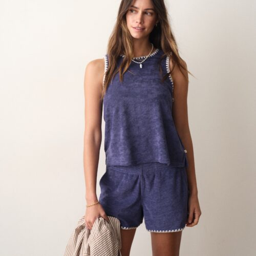 Beach Terry Shell Tank