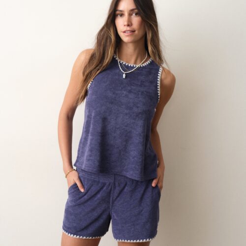 Beach Terry Shell Tank