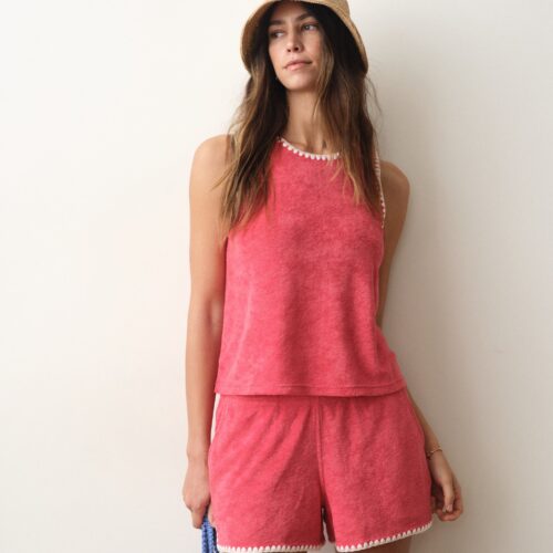 Beach Terry Shell Tank