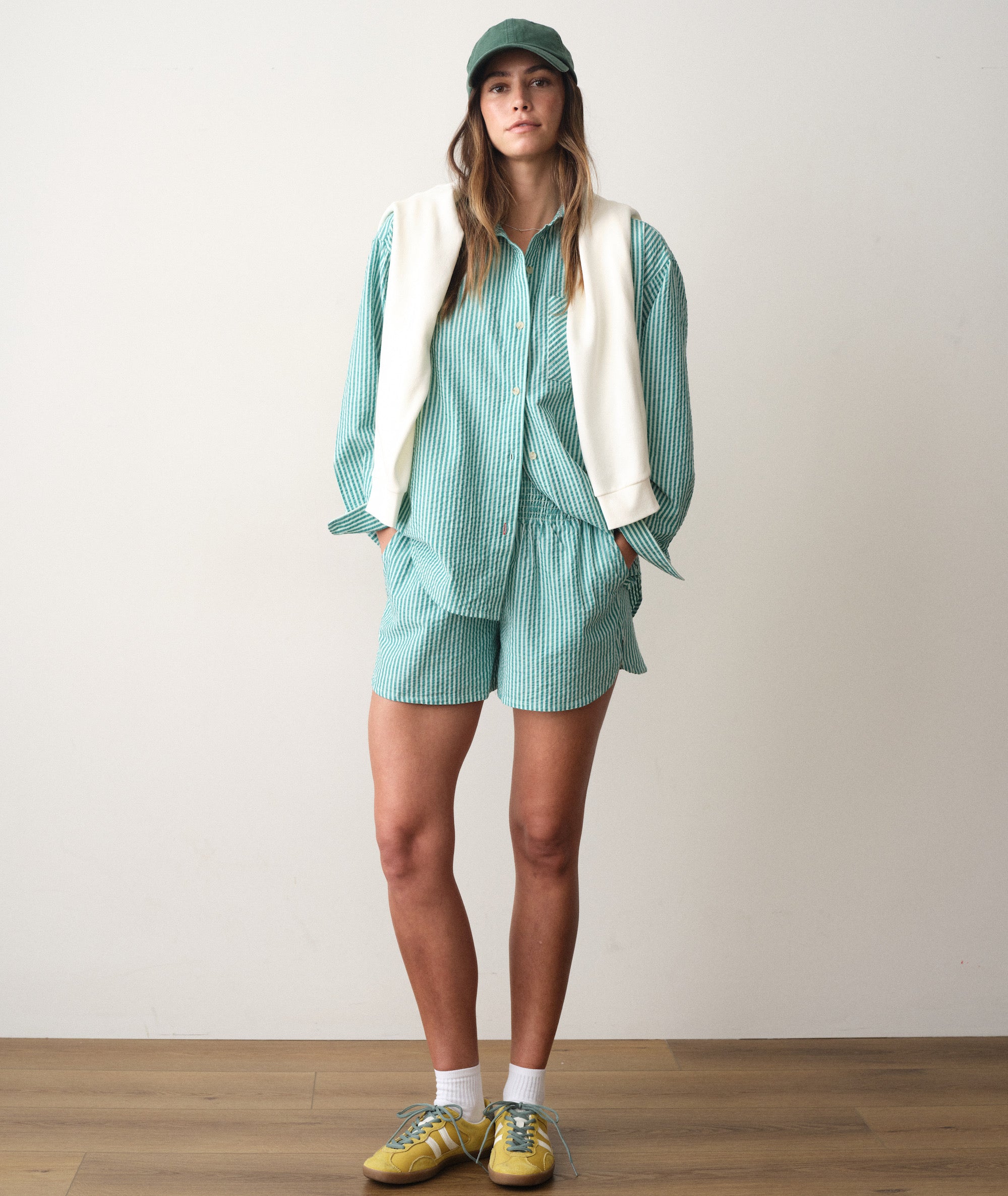 Isla Seersucker Short
