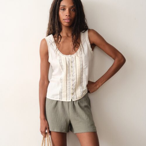 Isla Double Cloth Short