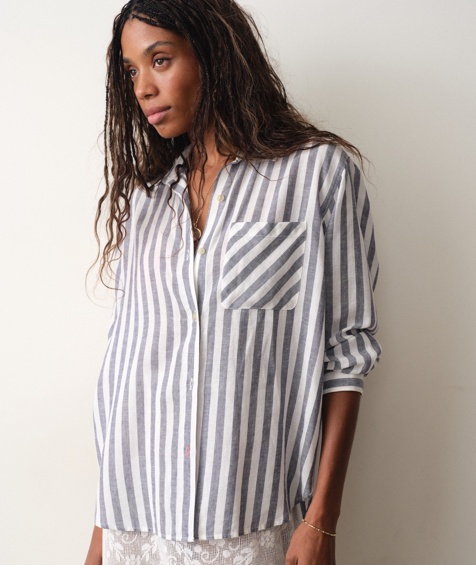 Jane Relaxed Linen Shirt