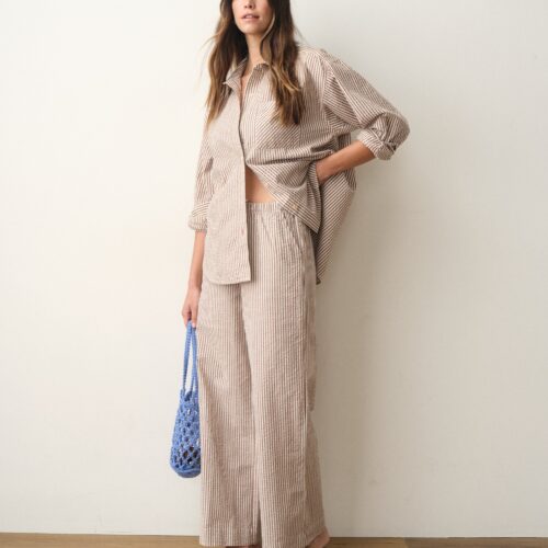 Josie Seersucker Drawstring Pant
