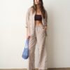 Josie Seersucker Drawstring Pant
