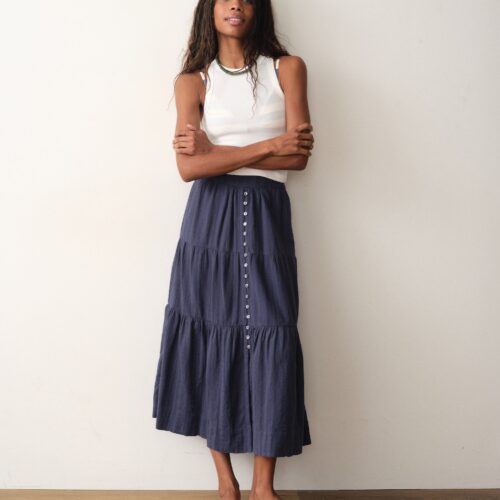 Lana Button-Through Skirt
