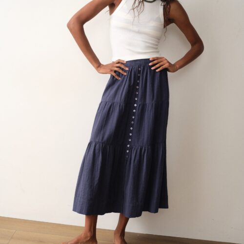 Lana Button-Through Skirt