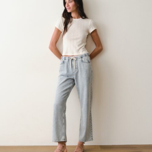 Lexi Pointelle Tee