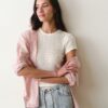 Lexi Pointelle Tee