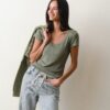 Lexi Pointelle Scoop Tee