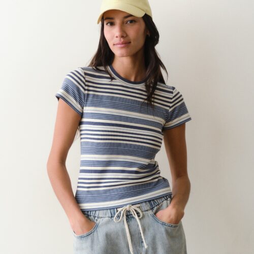 Lexi Rib Sun-In Crew Tee