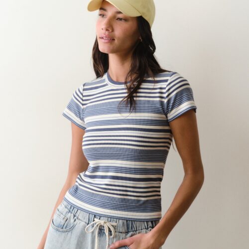 Lexi Rib Sun-In Crew Tee