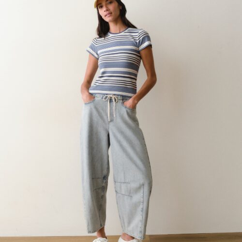 Lexi Rib Sun-In Crew Tee