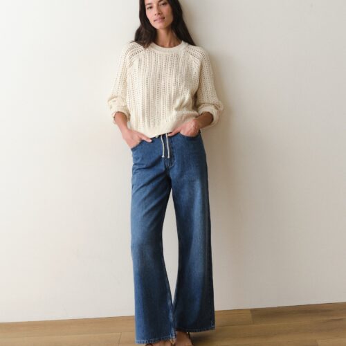 Mina Pointelle Sweater