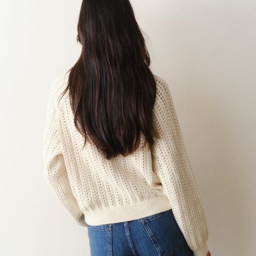 Mina Pointelle Sweater