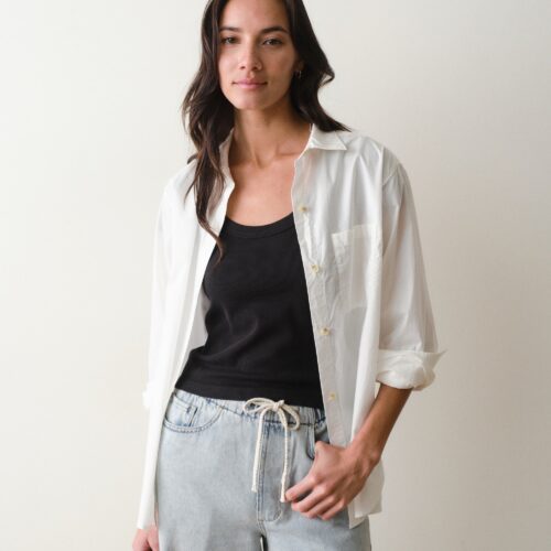Lexi Rib Sun-In Scoop Tee