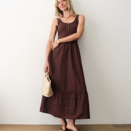Lexi Rib Split Dress