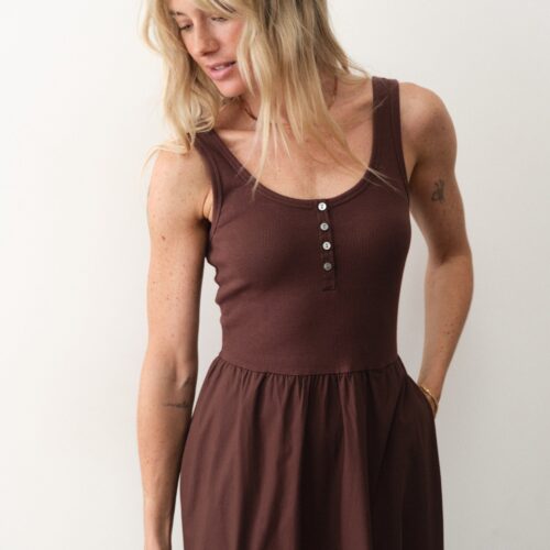 Lexi Rib Split Dress