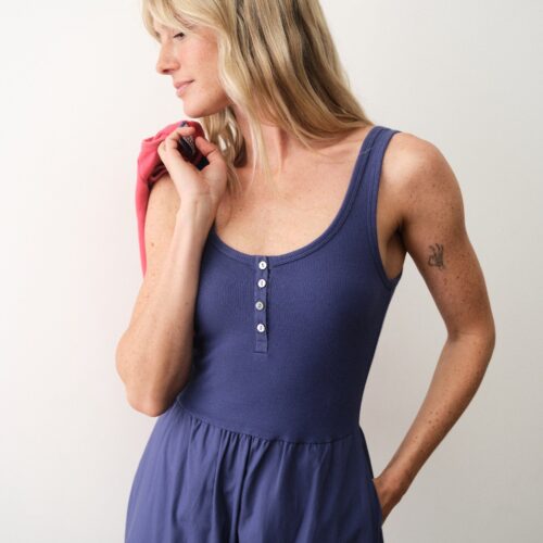 Lexi Rib Split Dress