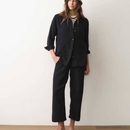 Georgia Double Cloth Barrel Pant