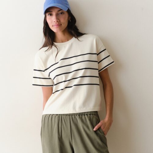 Luxe Sueded Tee