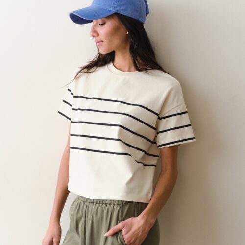 Luxe Sueded Tee