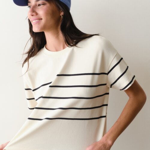 Luxe Sueded Tee