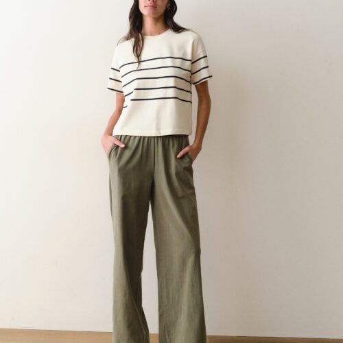 Luxe Sueded Tee