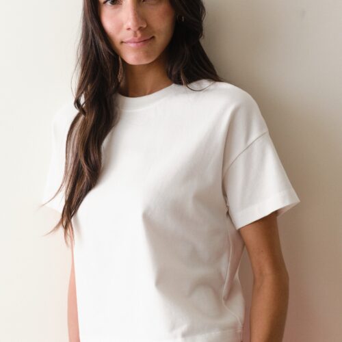Luxe Sueded Tee